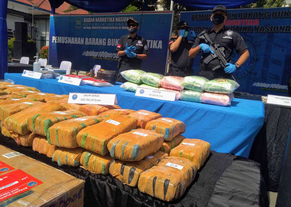 Pemusnahan Barang Bukti Narkotika