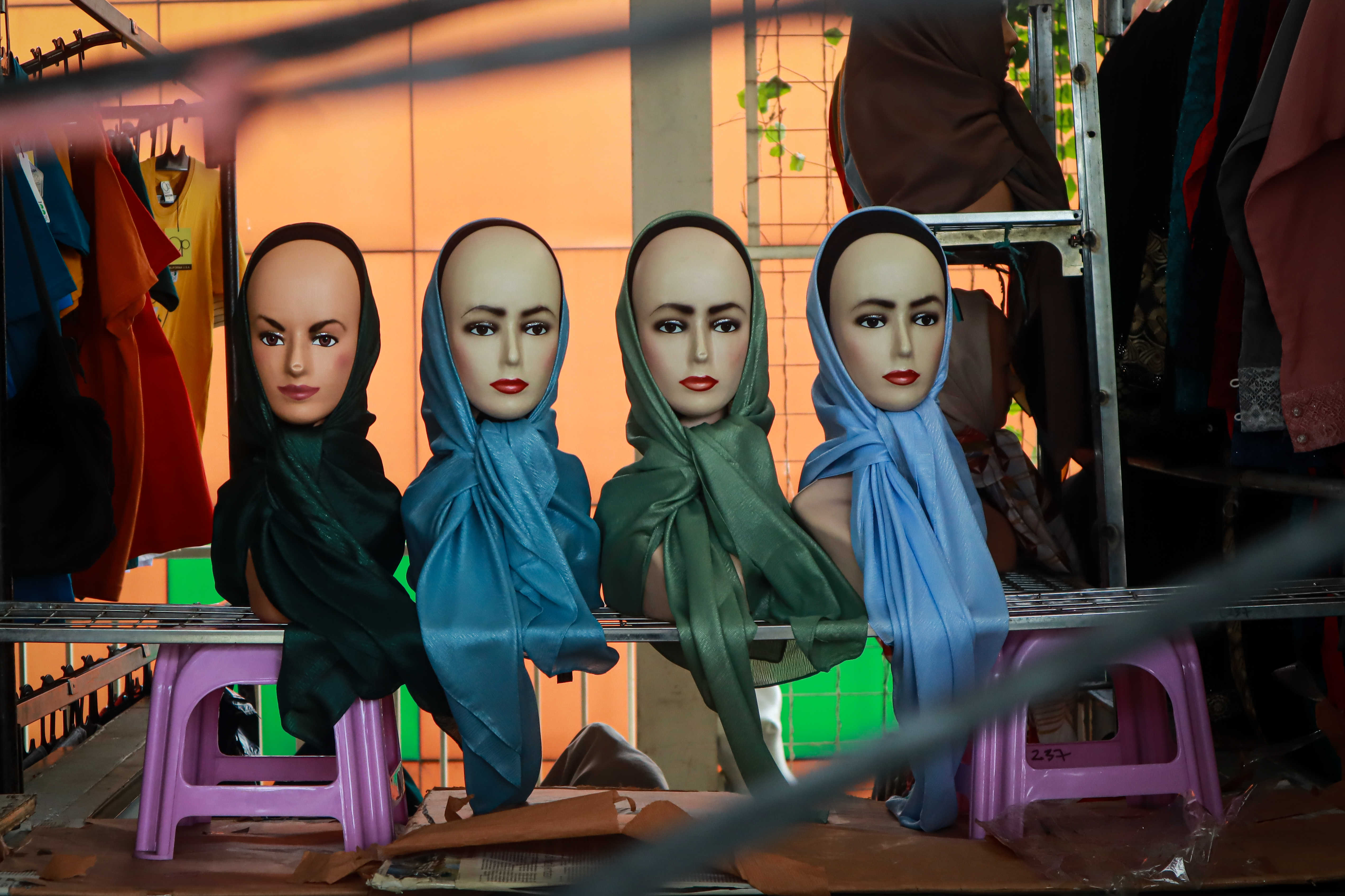 Libur Natal dan Tahun Baru Tanah Abang Sepi