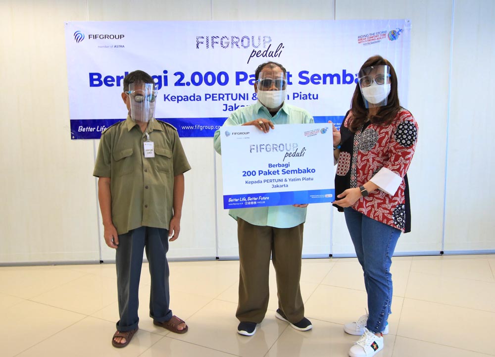 Bantuan Penyandang Disabilitas dan Yatim Piatu Terdampak Covid-19