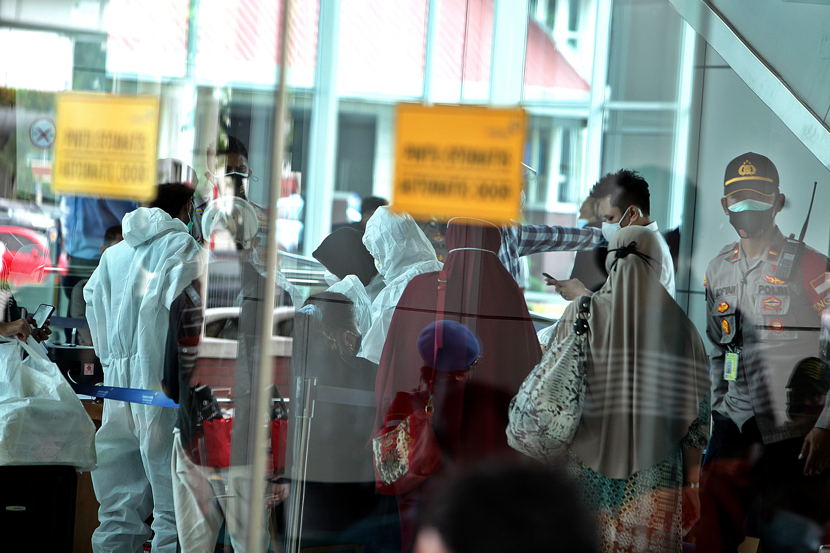 Antre Tes Antigen di Bandara Soekarno-Hatta