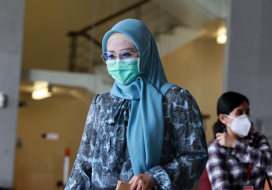 Pemeriksaan Istri Edhy Prabowo di KPK 