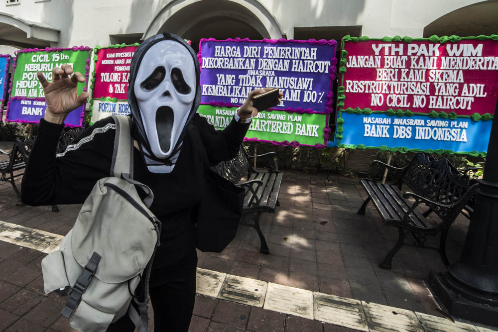 Aksi Forum Jiwasraya Memohon Keadilan 