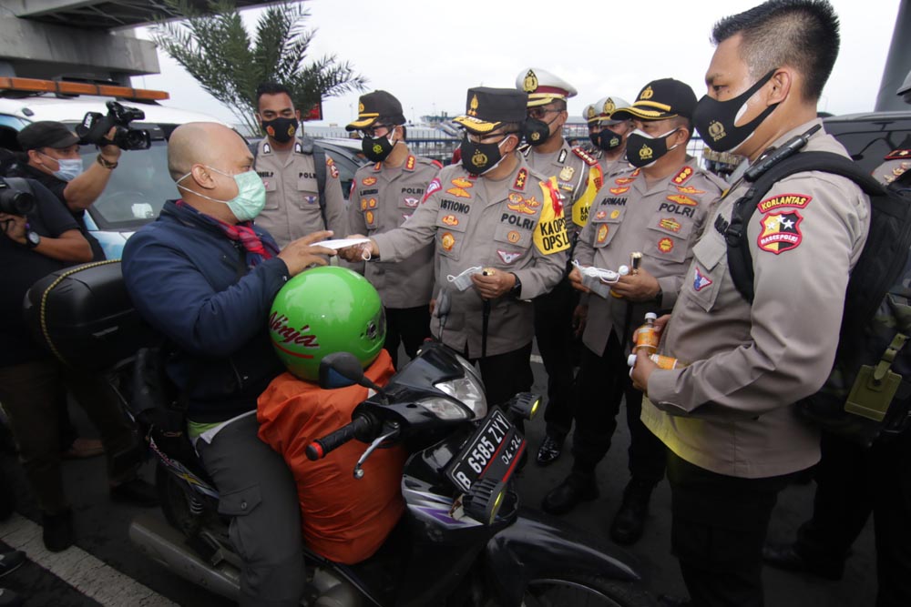 Protokol Kesehatan di Pelabuhan Ketapang