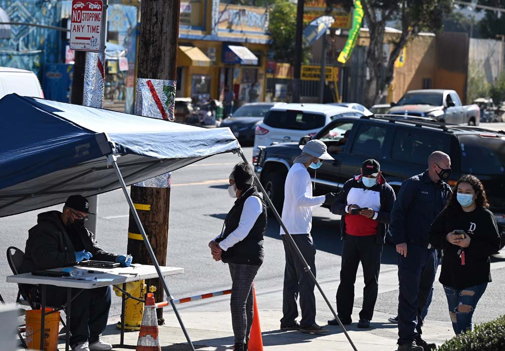 Lonjakan Pasien Baru Covid-19 di Amerika