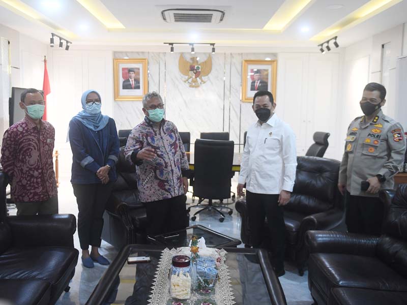 Kabareskrim Koordinasi Keamanan Dengan Ketua KPU