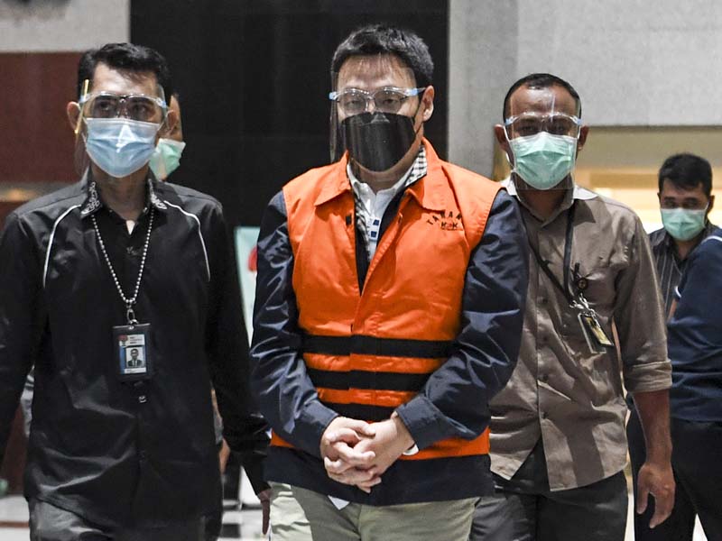 KPK Tahan Leonardo Jusminarta Prasetyo