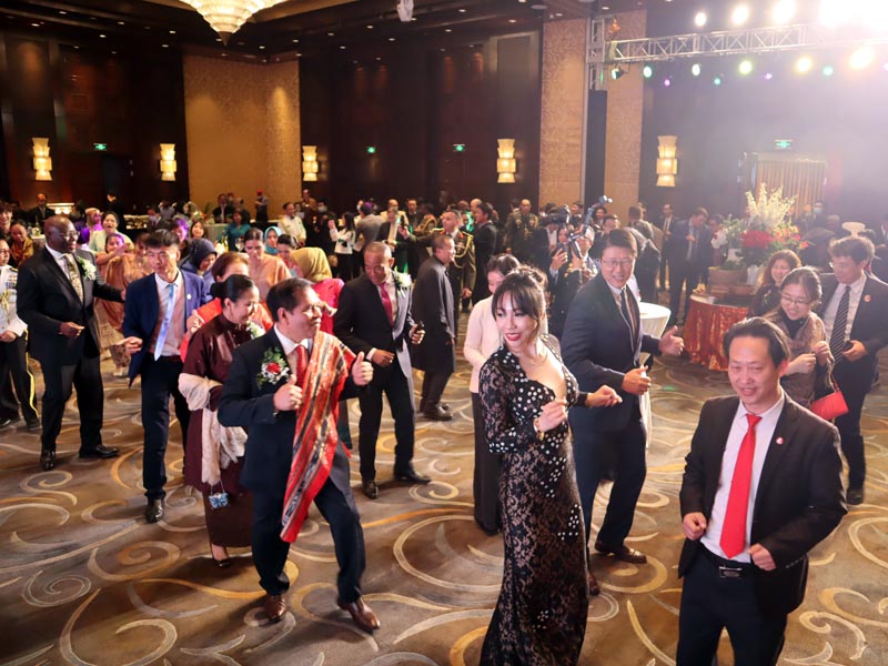 Resepsi Diplomatik HUT RI Di Beijing