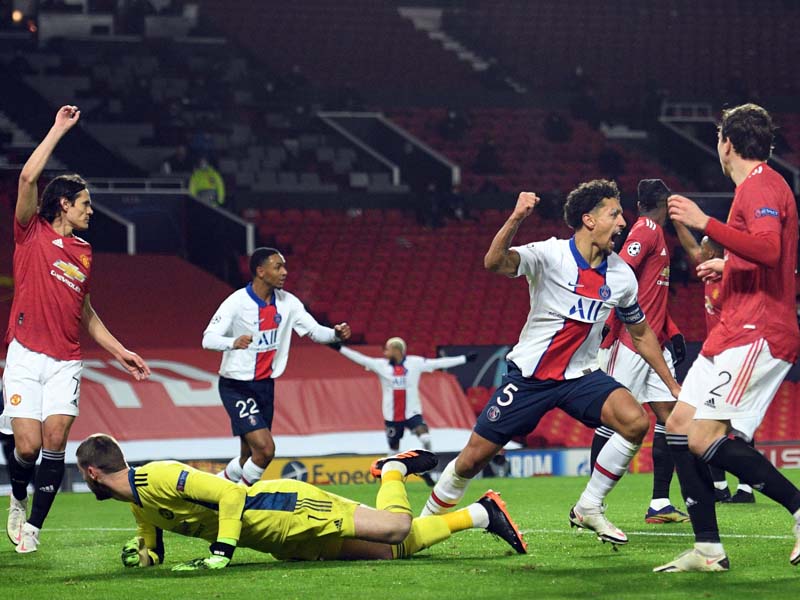 Ditumbangkan PSG, The Red Devils Gagal lolos Liga Champion  