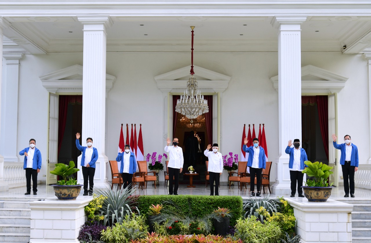 Enam Menteri Baru Diumumkan Presiden Jokowi
