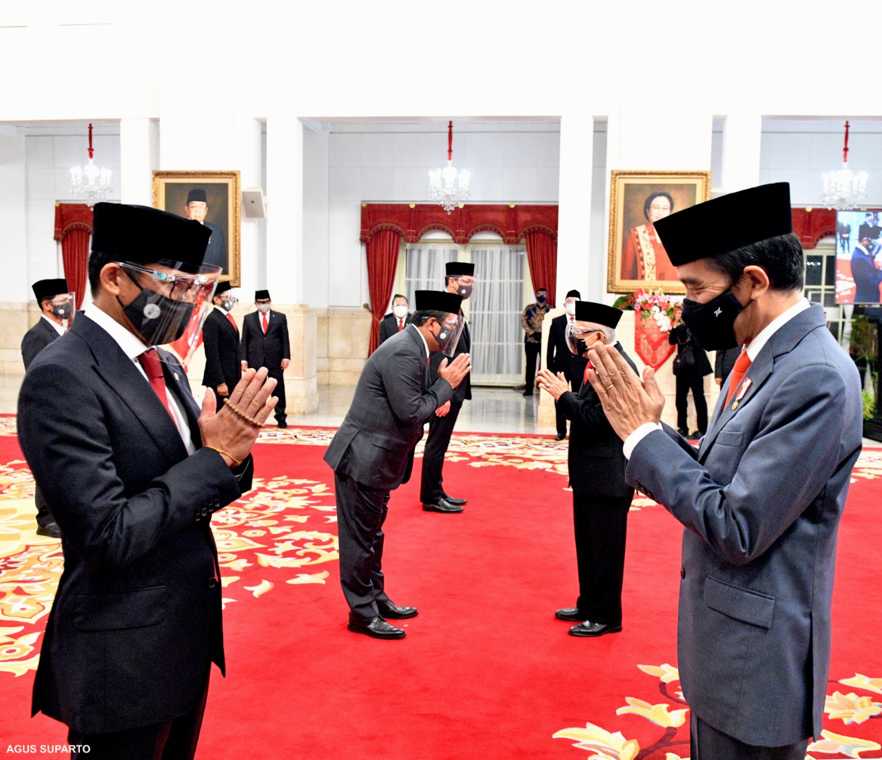 Presiden Jokowi Resmi Melantik Enam Menteri