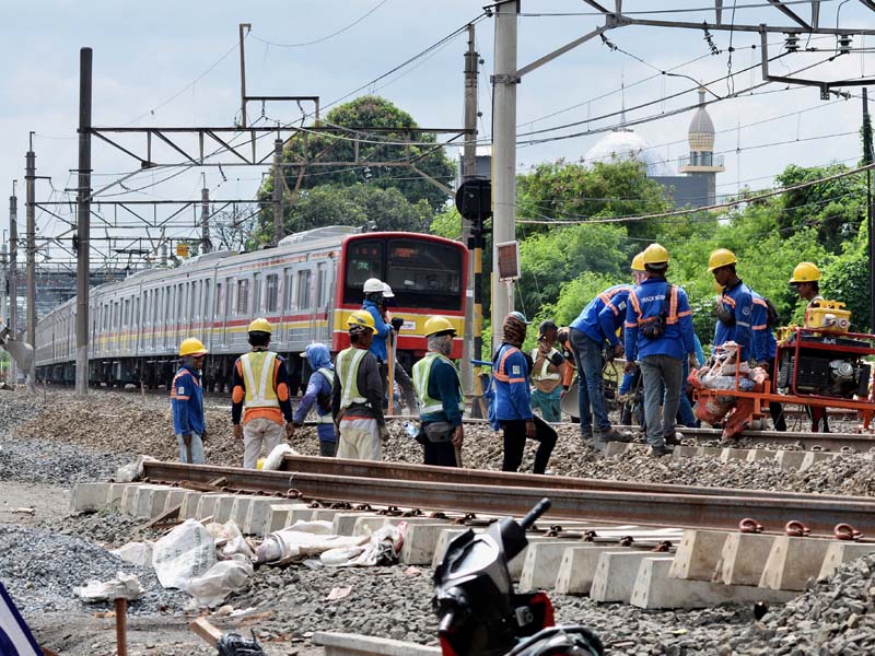 Pembangunan Jalur Ganda Manggarai-CIkarang