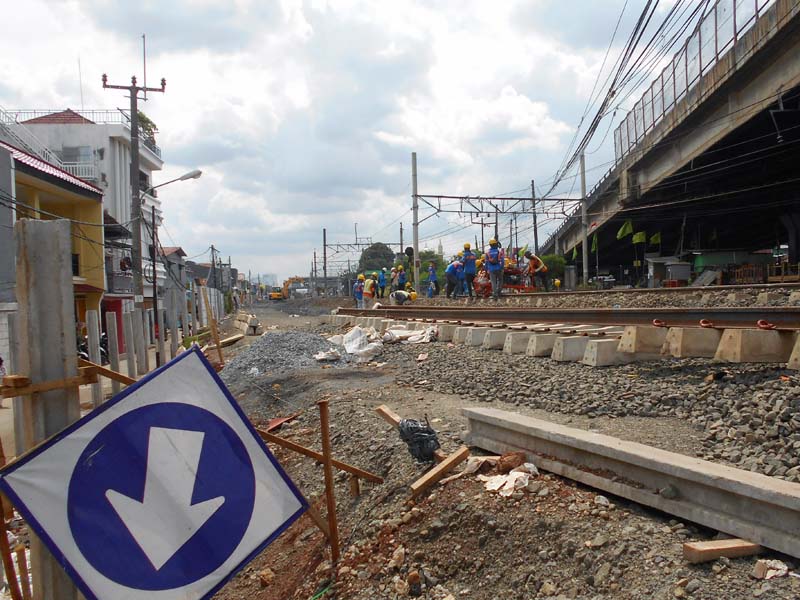 Pembangunan Jalur Ganda Manggarai-CIkarang