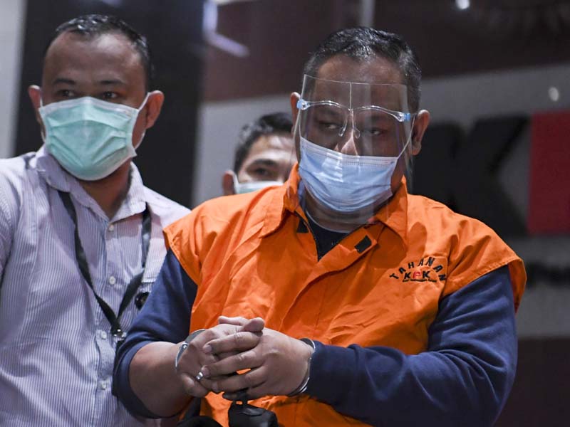 KPK Tahan Matheus Joko Santoso