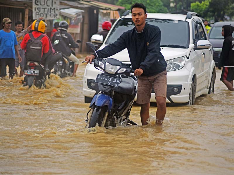 Banjir Akibat Drainase Buruk di Serang