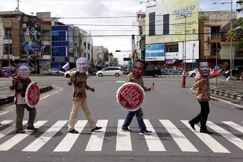Aksi Simpatik Sambut Tahun Baru