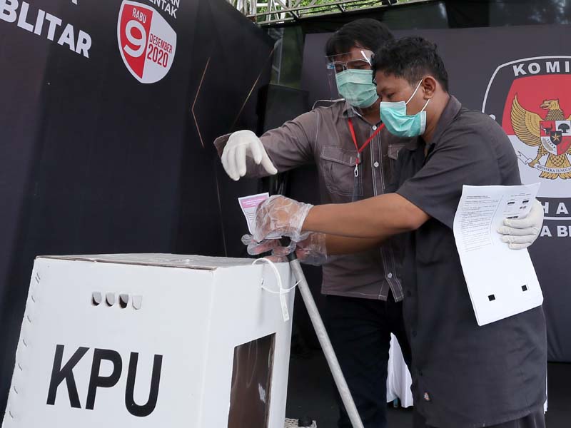 Simulasi Pemungutan Suara Pilkada Serentak