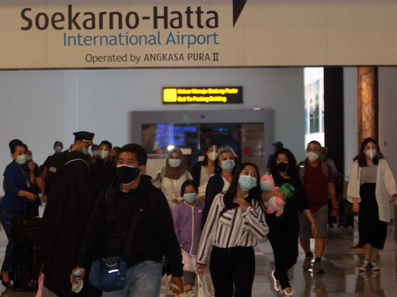 Puncak Arus Mudik Natal di Bandara Soekarno Hatta