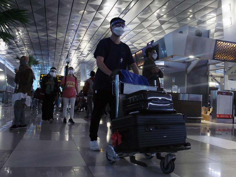 Puncak Arus Mudik Natal di Bandara Soekarno Hatta