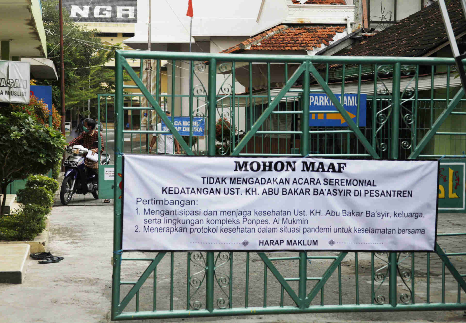 Tidak Ada Acara Khusus Penyambutan Abu Bakar Ba'asyir 