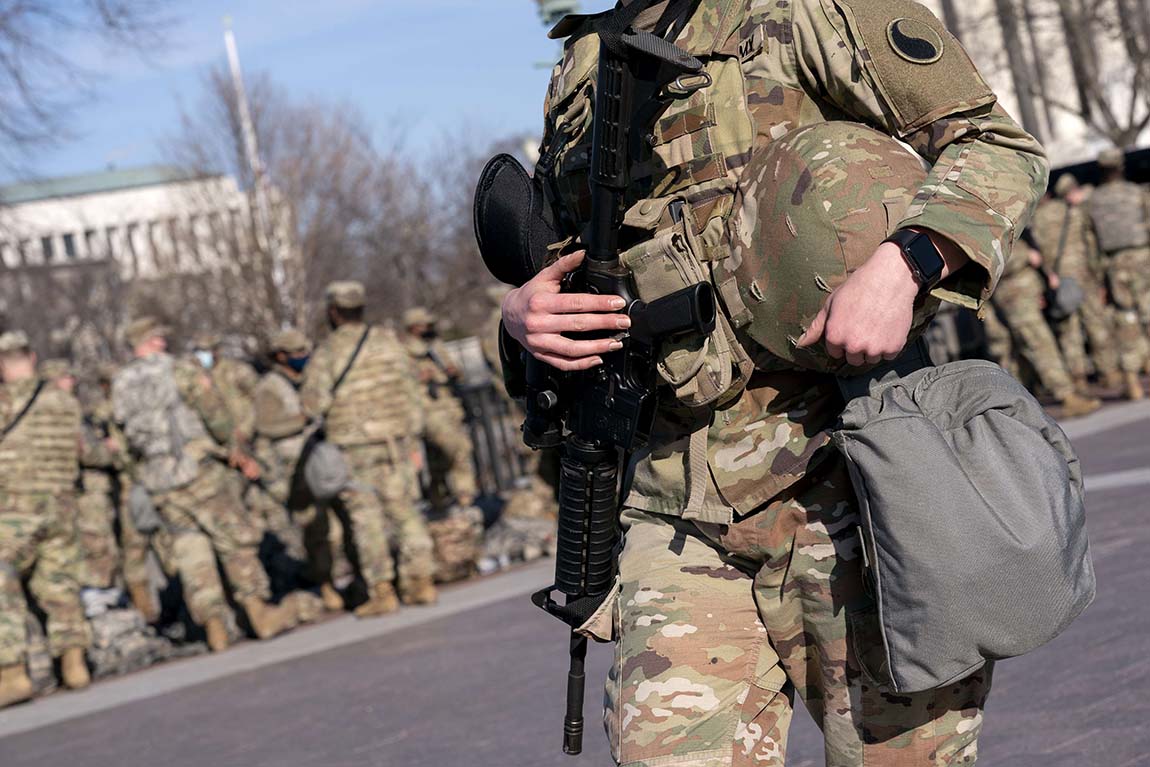 Dua Puluh Ribu Garda Nasional Dikerahkan Amankan Pelantikan Biden