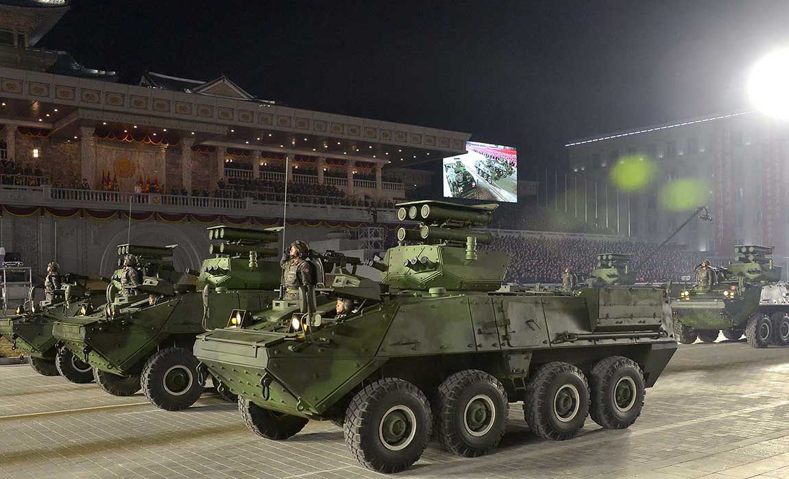 Parade Militer Korea Utara Jelang Pelantikan Joe Biden