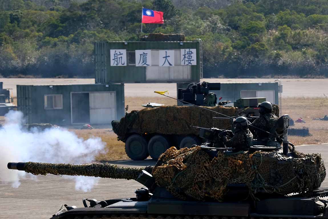 Antisipasi Serangan Tiongkok, Taiwan Gelar Latihan Militer