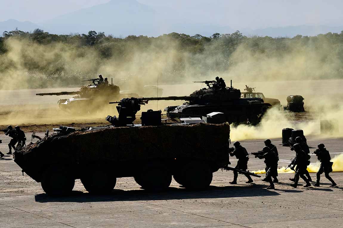 Antisipasi Serangan Tiongkok, Taiwan Gelar Latihan Militer