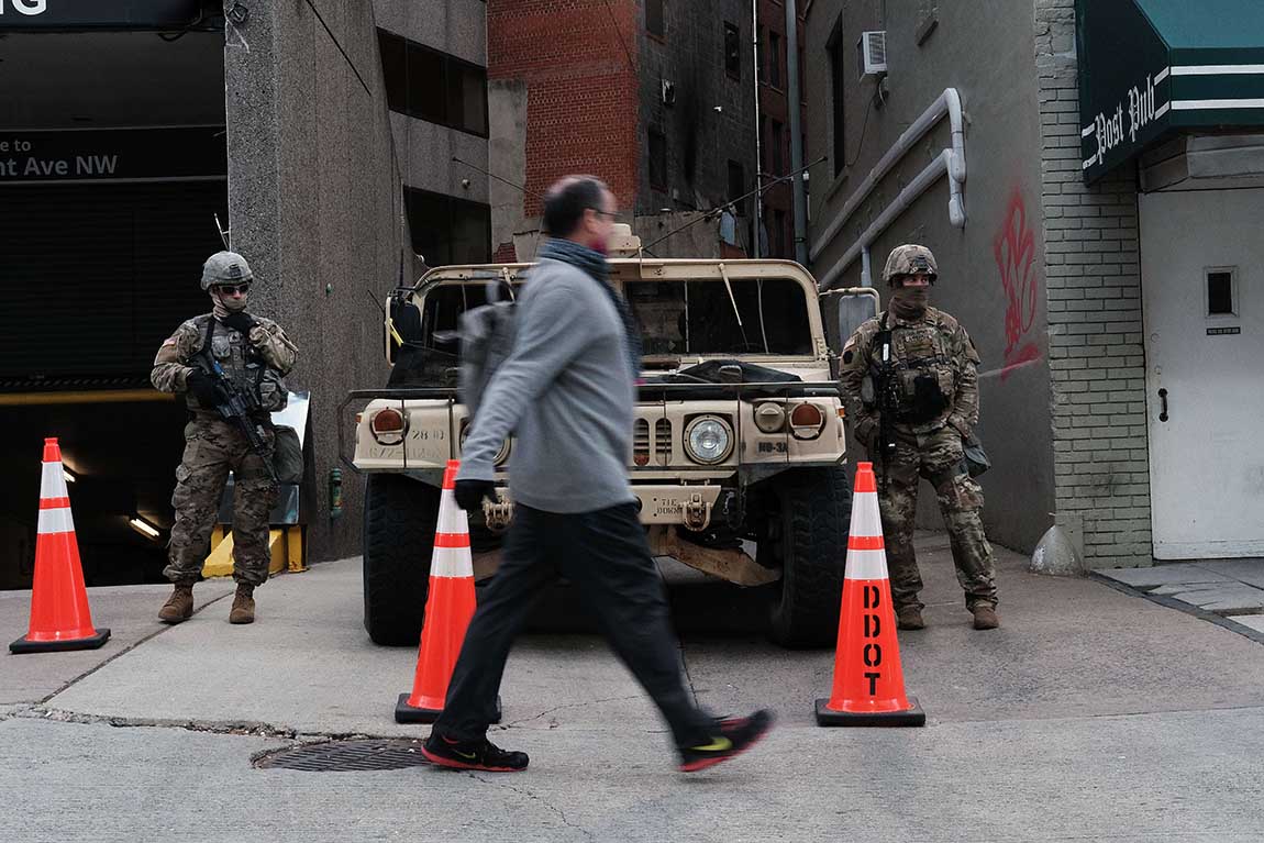 25 Ribu Personel Jaga Pelantikan Joe Biden