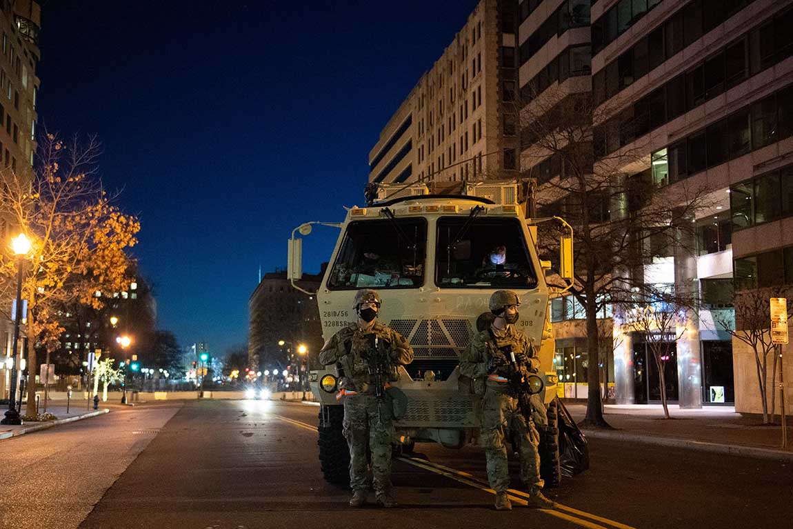25 Ribu Personel Jaga Pelantikan Joe Biden
