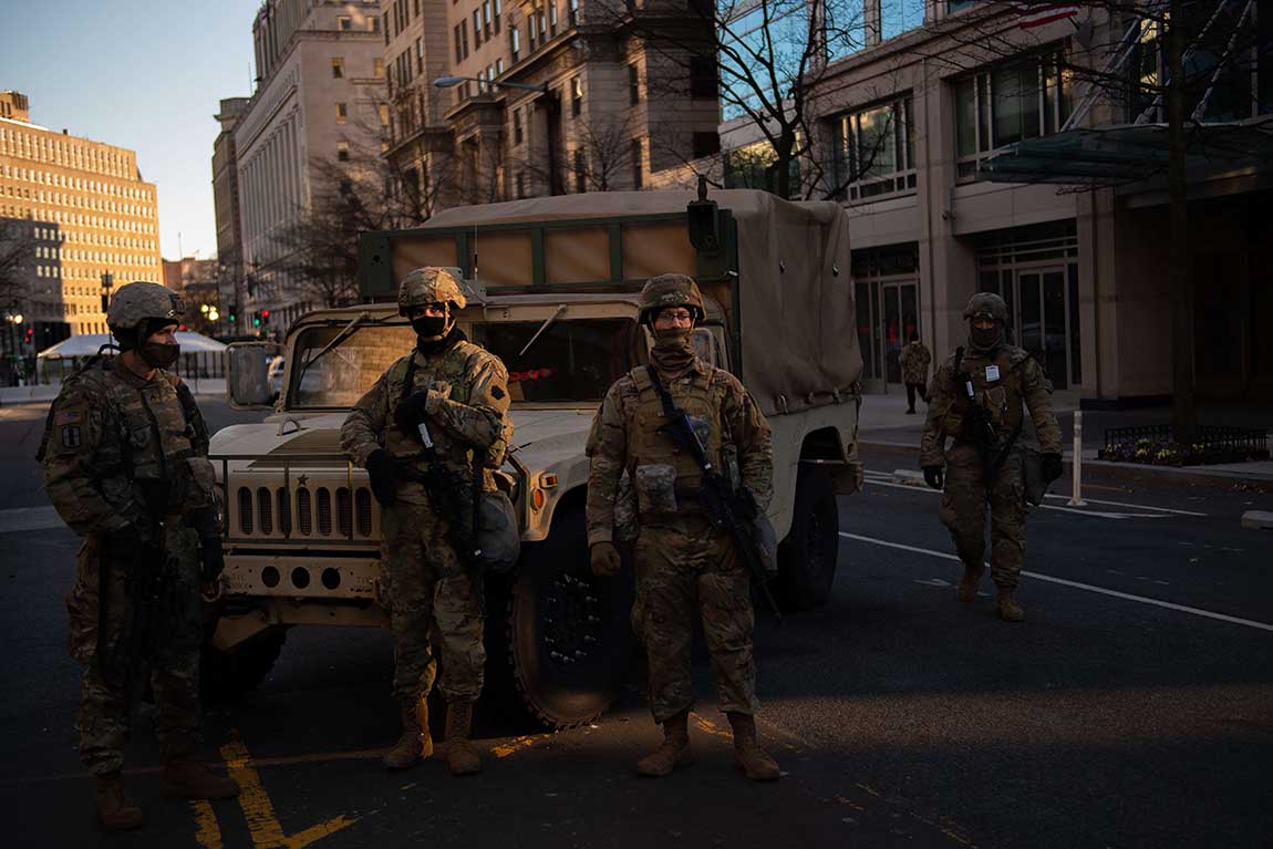 25 Ribu Personel Jaga Pelantikan Joe Biden