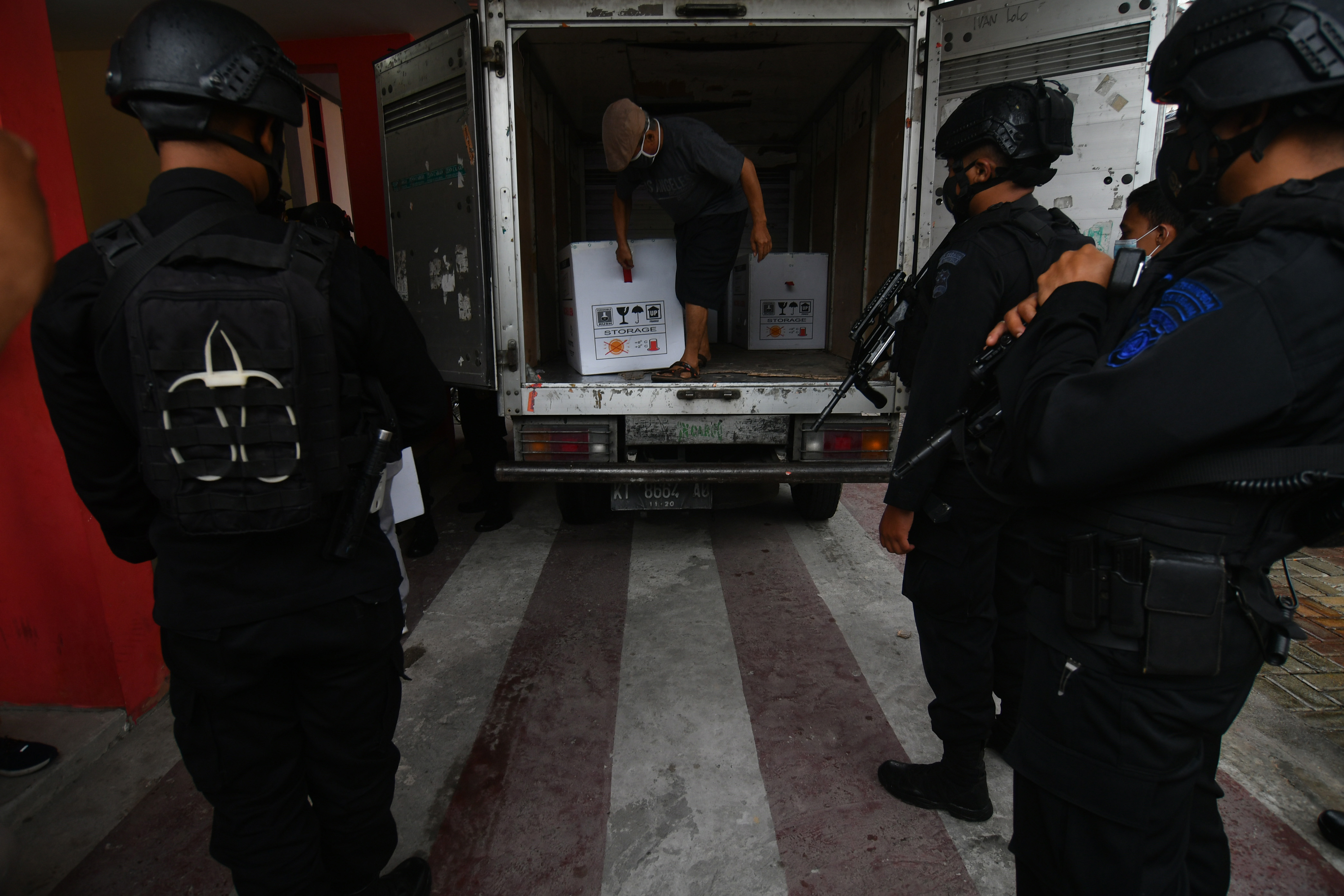 Vaksin Covid-19 Tiba di Palu