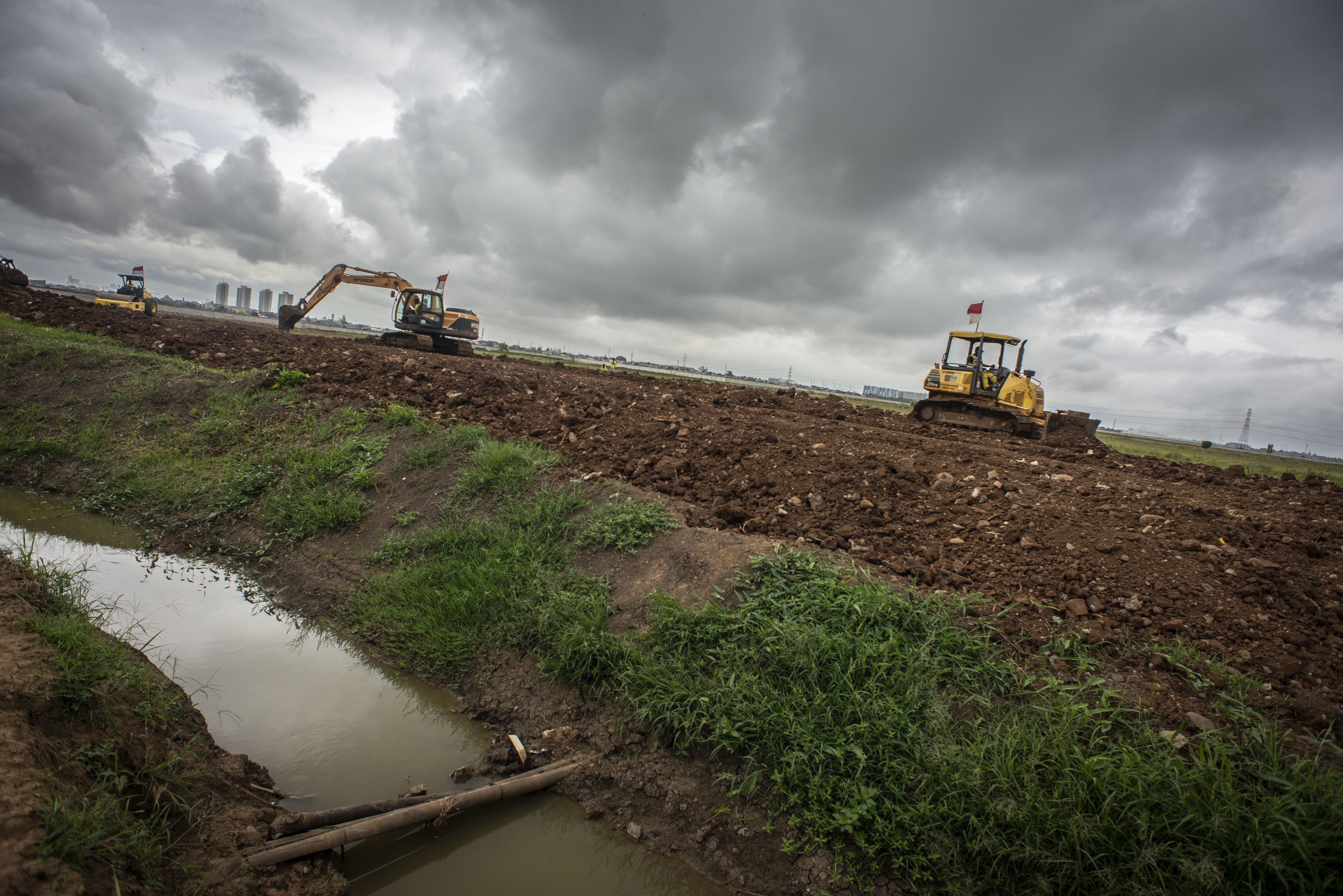 Lahan Pemakaman Khusus Covid-19 di Rorotan