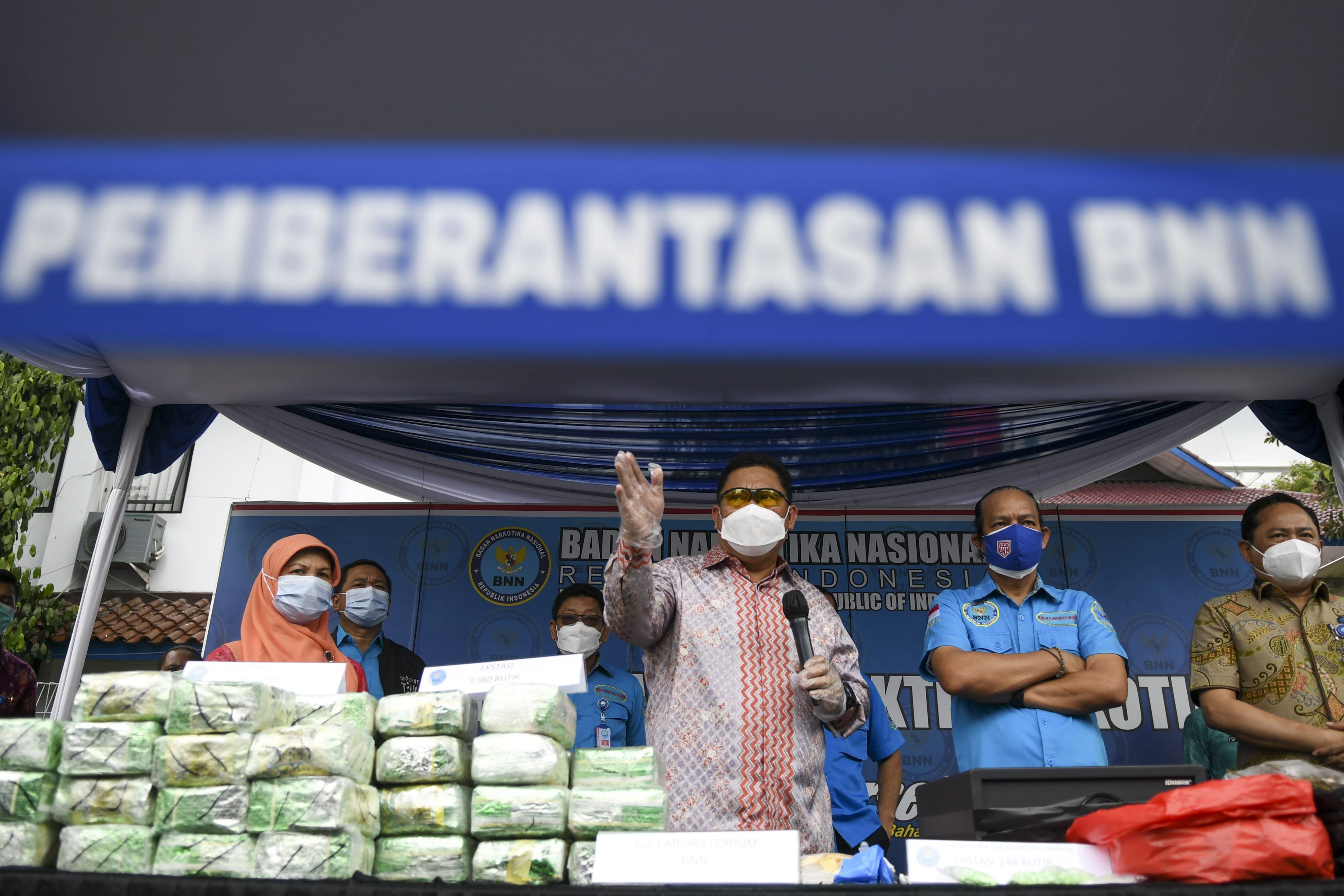 BNN Musnahkan Barang Bukti Narkotika