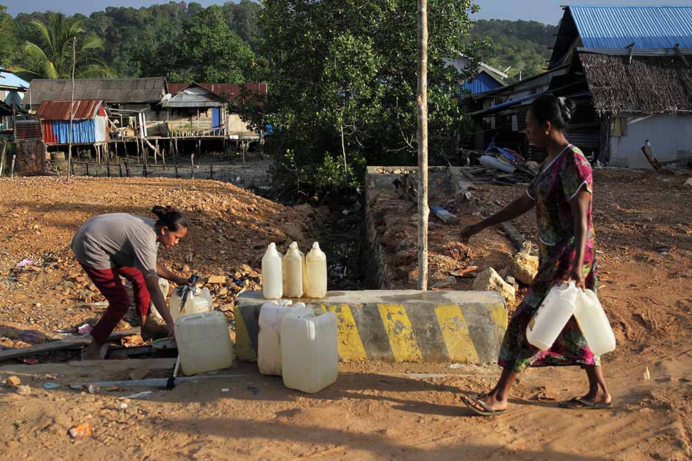 Kebutuhan Air Bersih di Desa Leppe