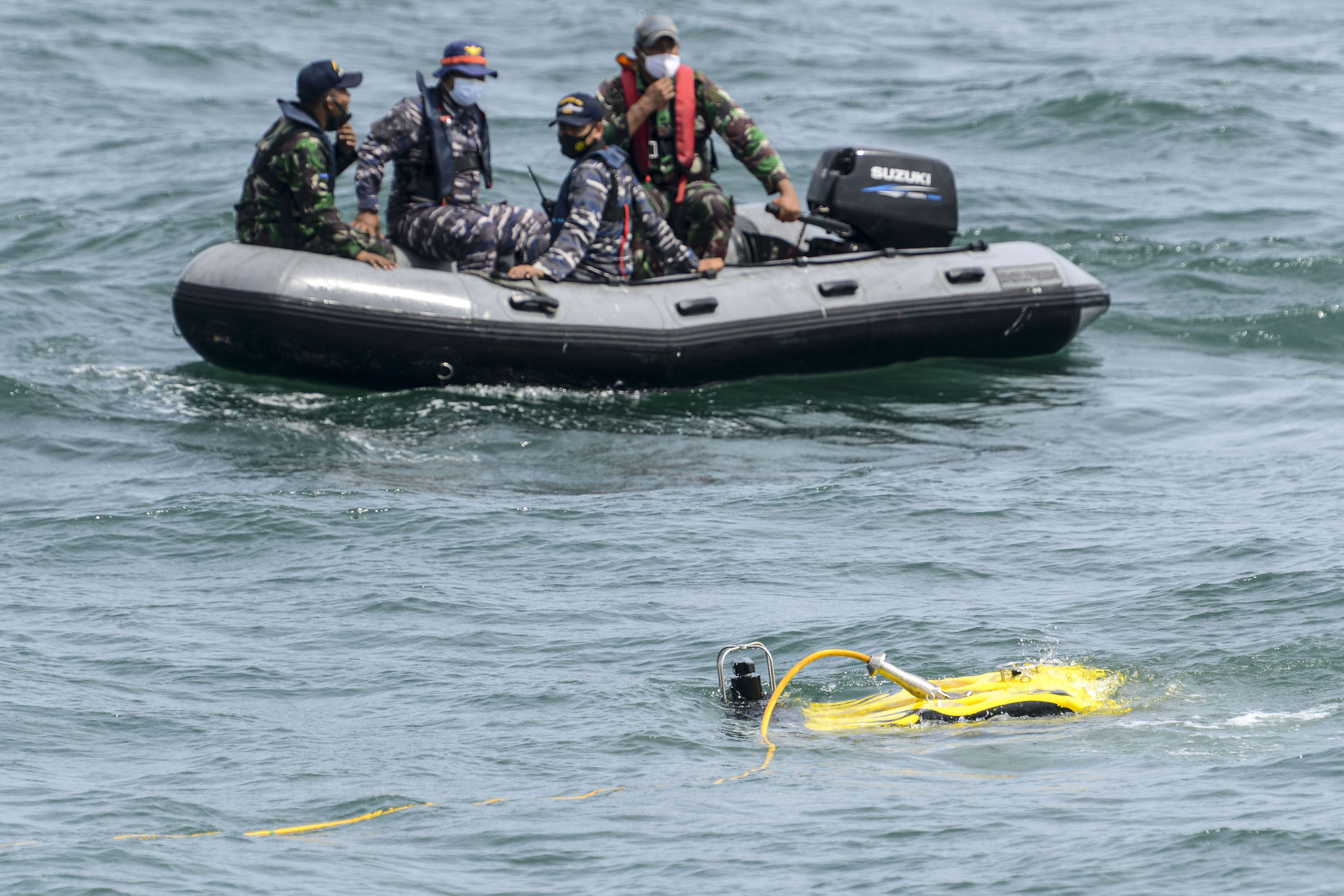 Pencarian Sriwijaya Air SJ 182 Dengan Robot Bawah Laut