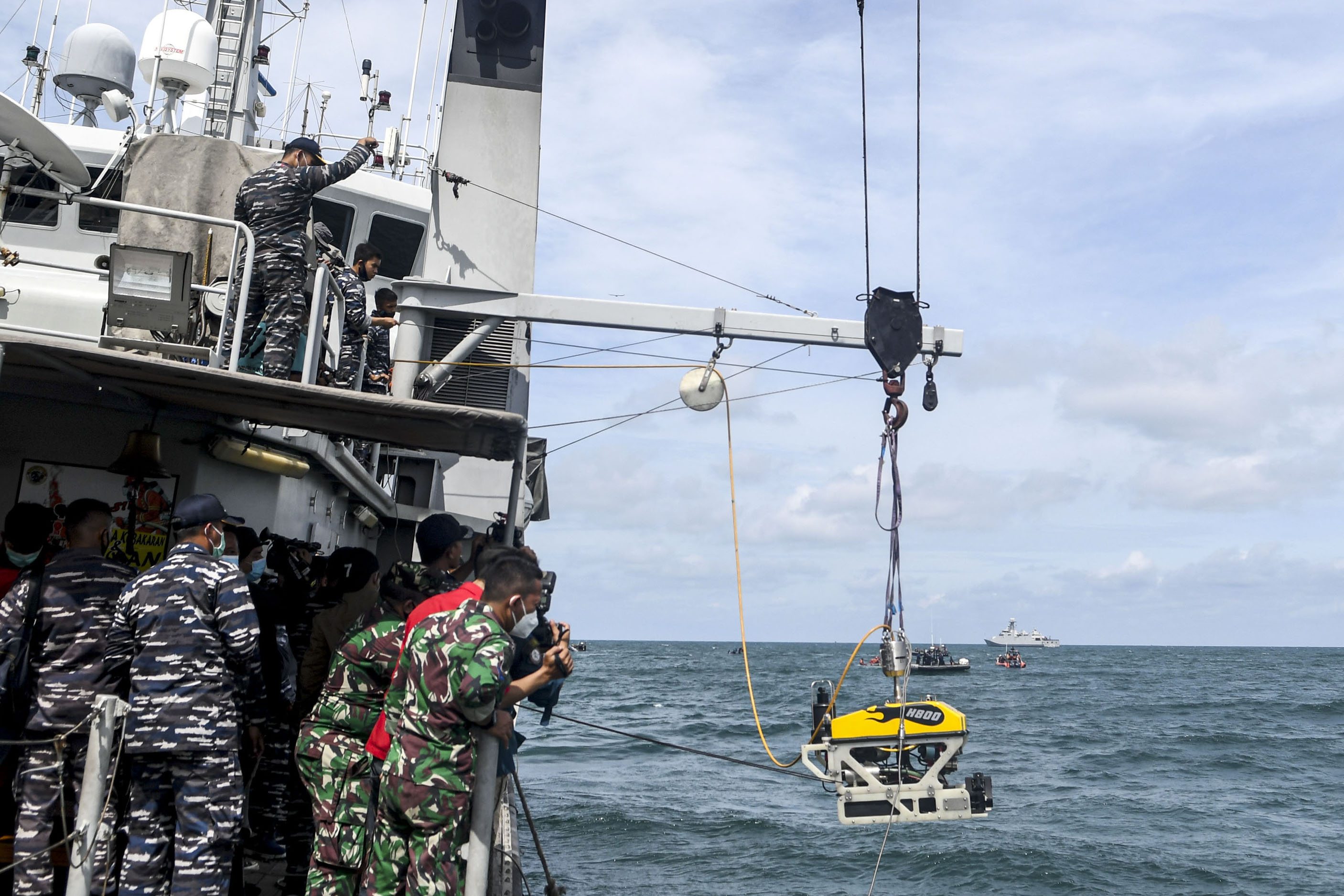 Pencarian Sriwijaya Air SJ 182 Dengan Robot Bawah Laut
