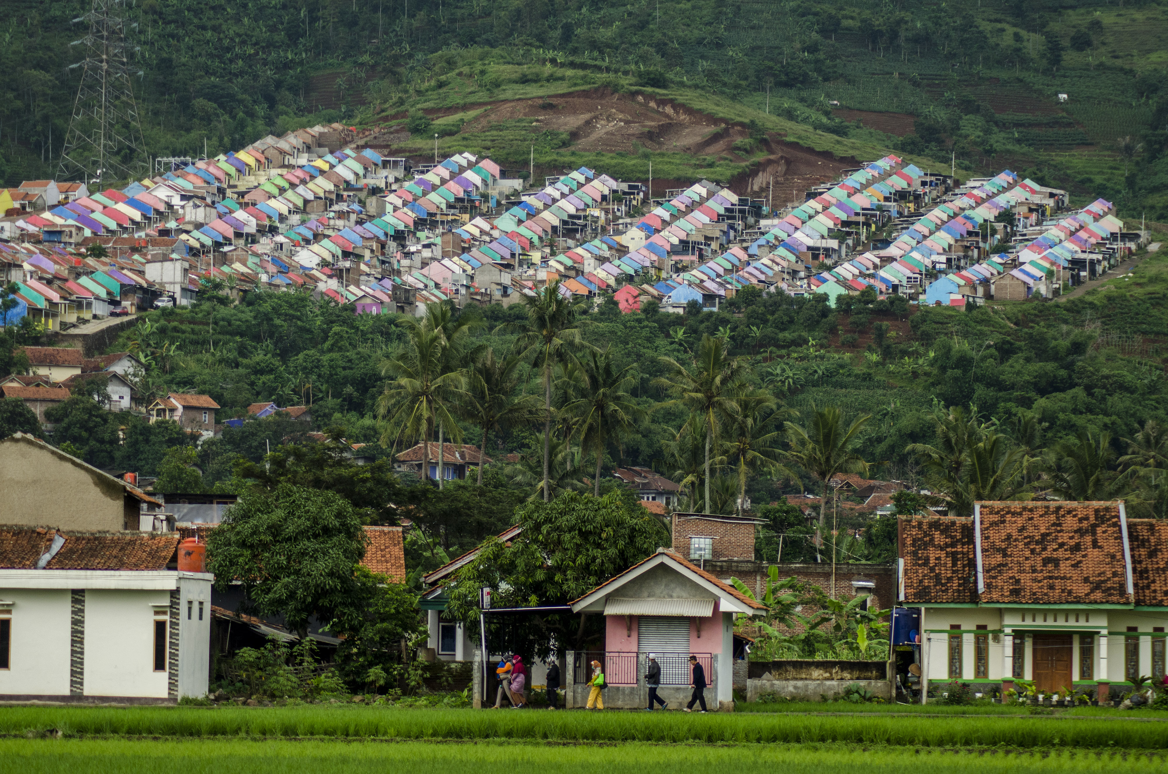 Pemukiman di Perbukitan Sumedang