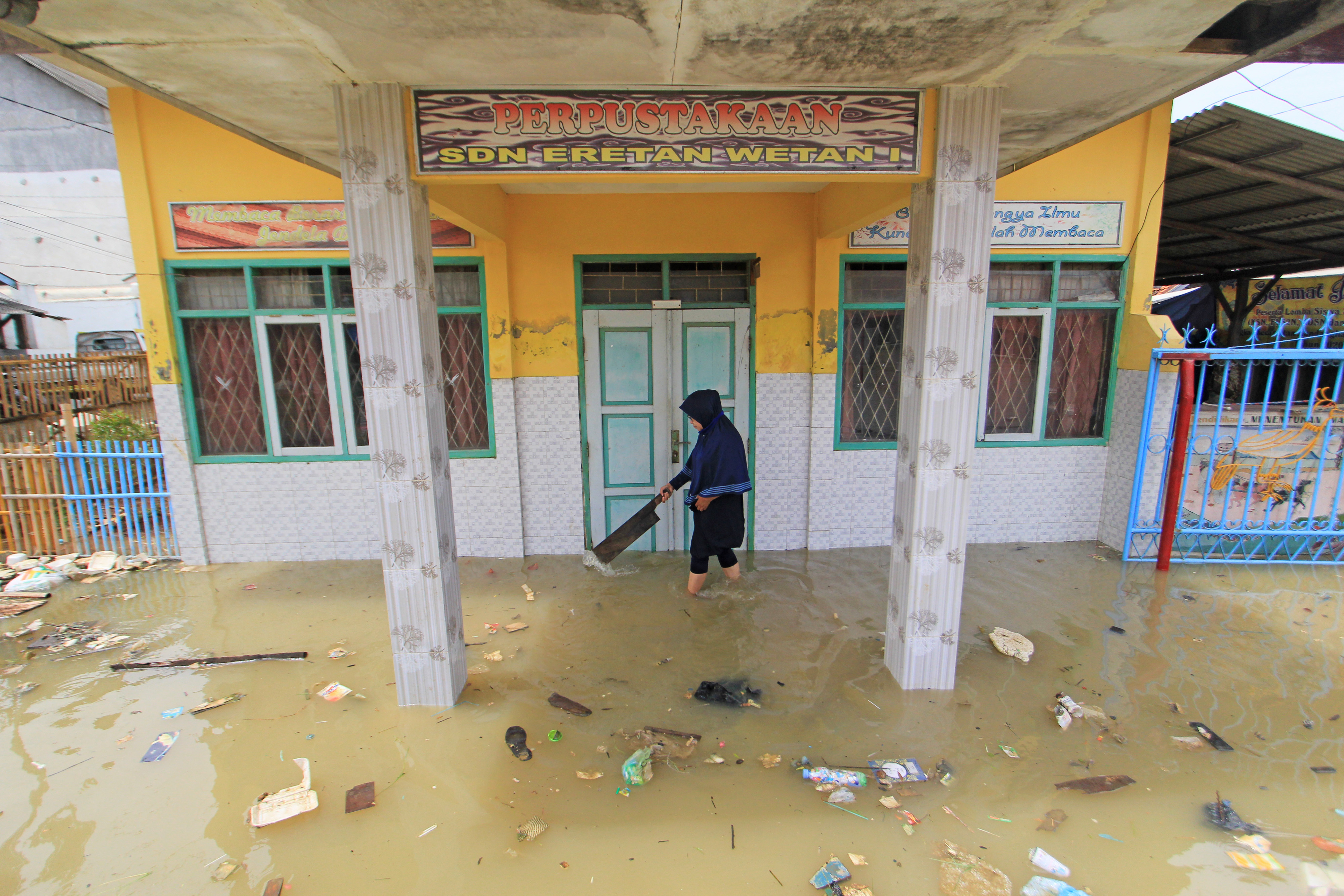 Banjir Rob di Indramayu
