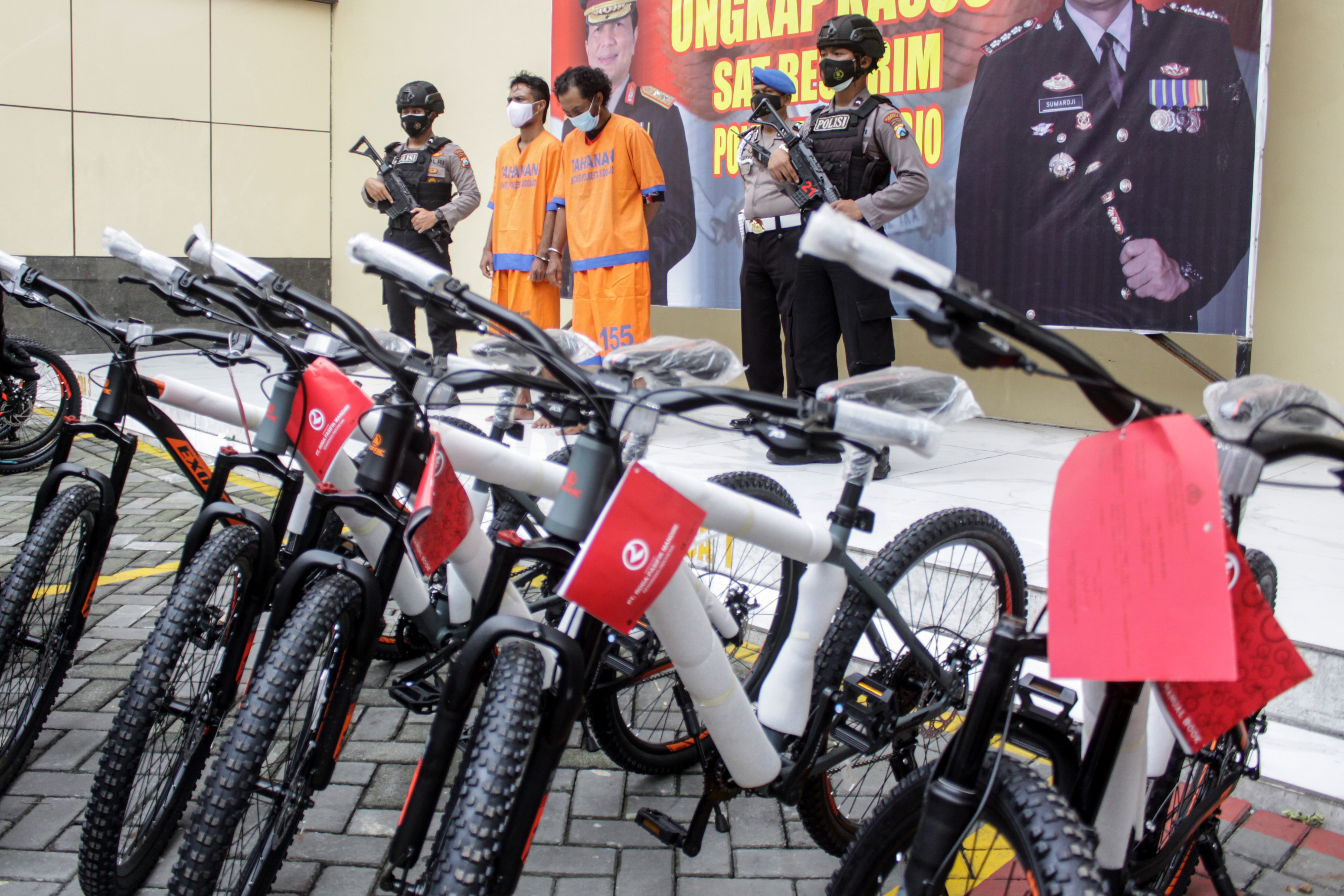 Ungkap Kasus Penggelapan Sepeda Gunung