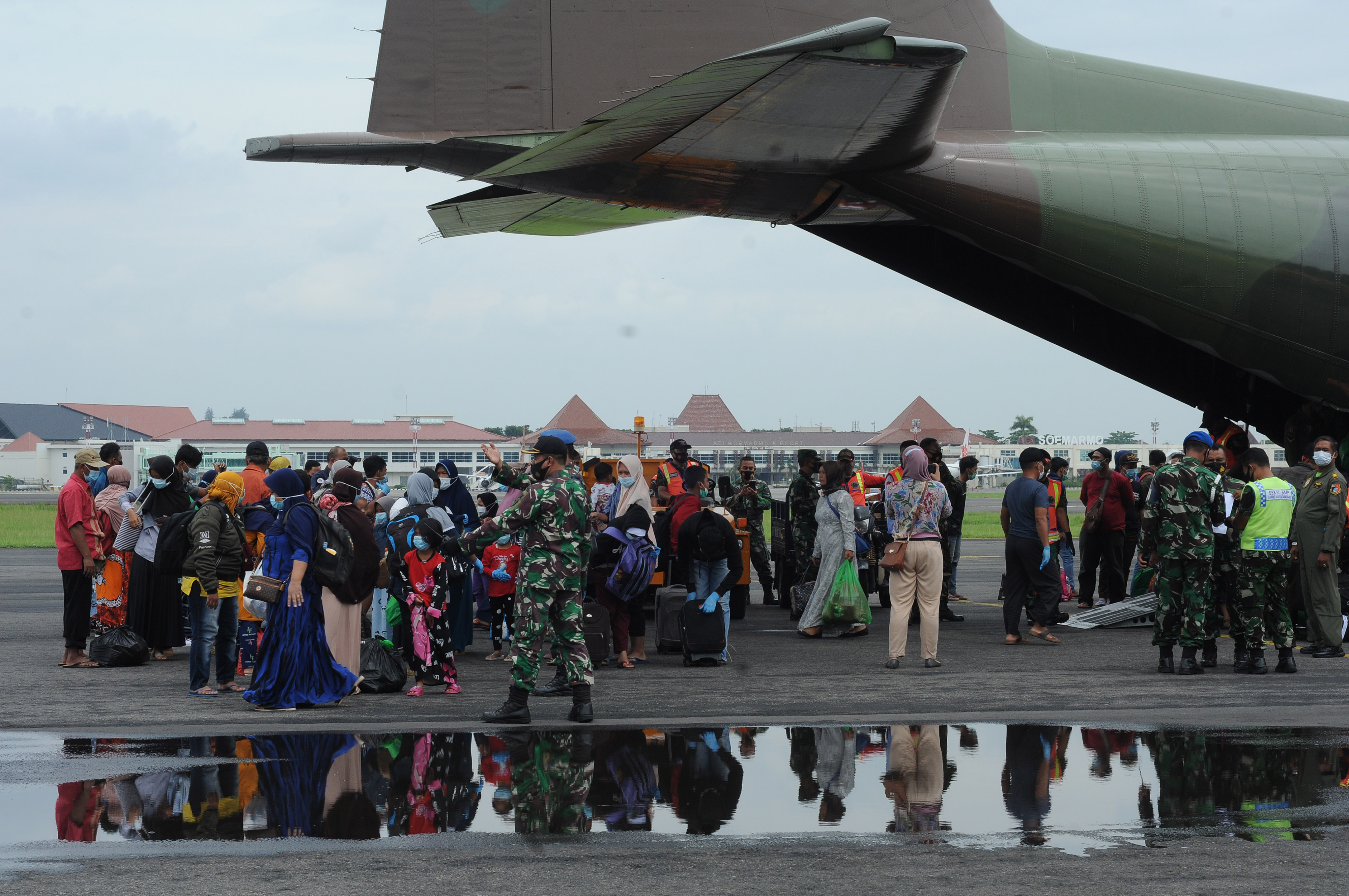 Pemulangan Pengungsi Gempa ke Daerah Asal