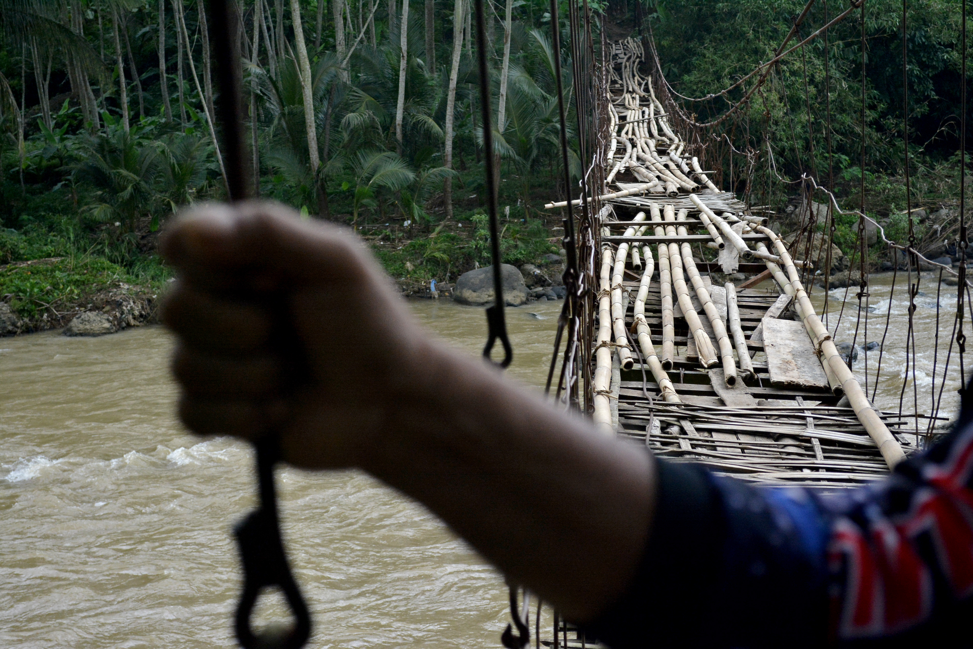Jembatan Rawan Rusak di Garut