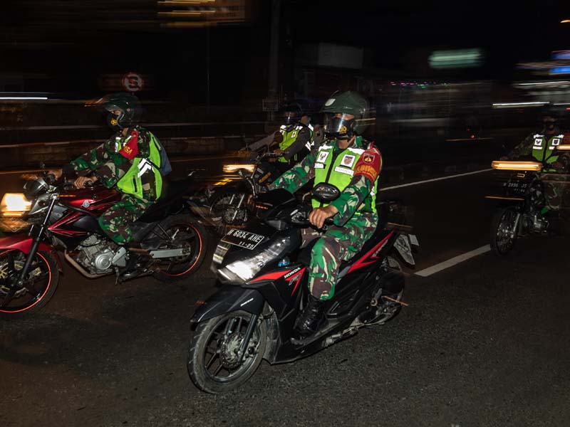 Patroli Gabungan Pantau Kerumunan Pergantian Tahun