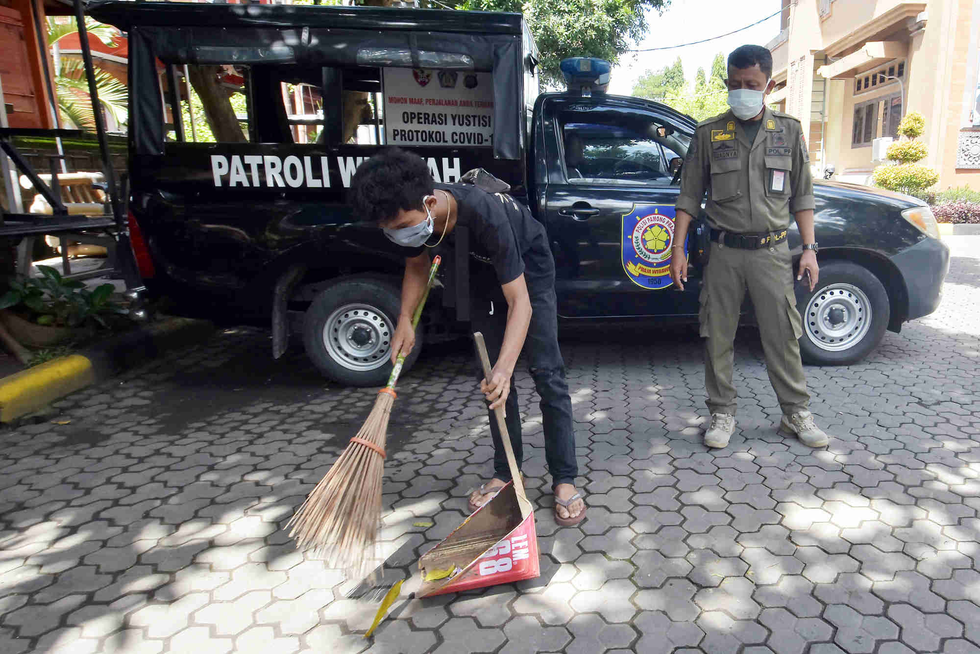 Denda Rp100 Ribu Bagi Pelanggar Protokol Kesehatan di Bali 