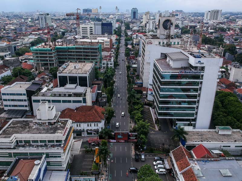 Arus Lalu Lintas Bandung Sepi Saat Libur Tahun Baru