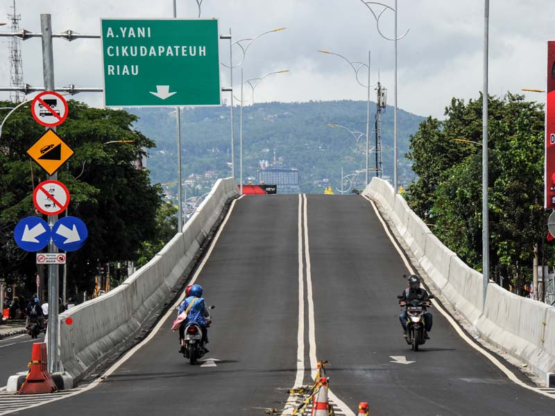 Arus Lalu Lintas Bandung Sepi Saat Libur Tahun Baru