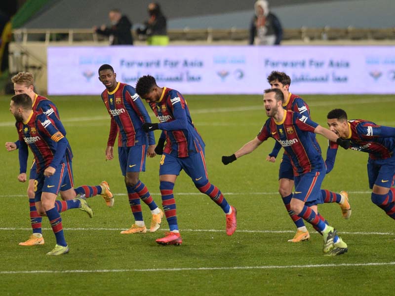 Tanpa Messi, Barca lolos Ke Final Piala Super Spanyol 