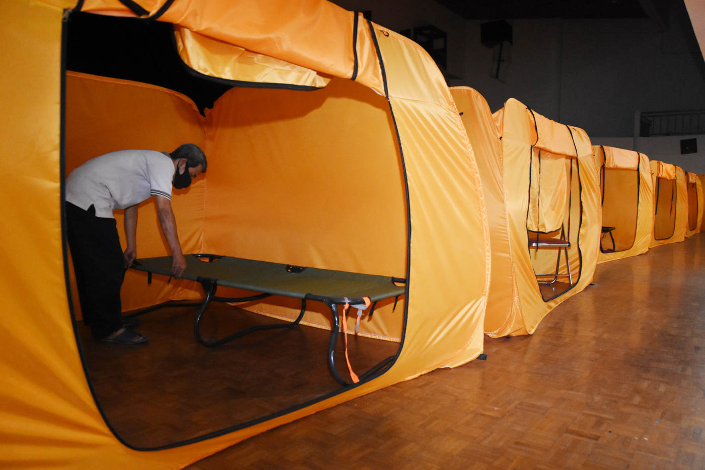 Lima GOR Untuk Isolasi Pasien OTG Positif Covid-19