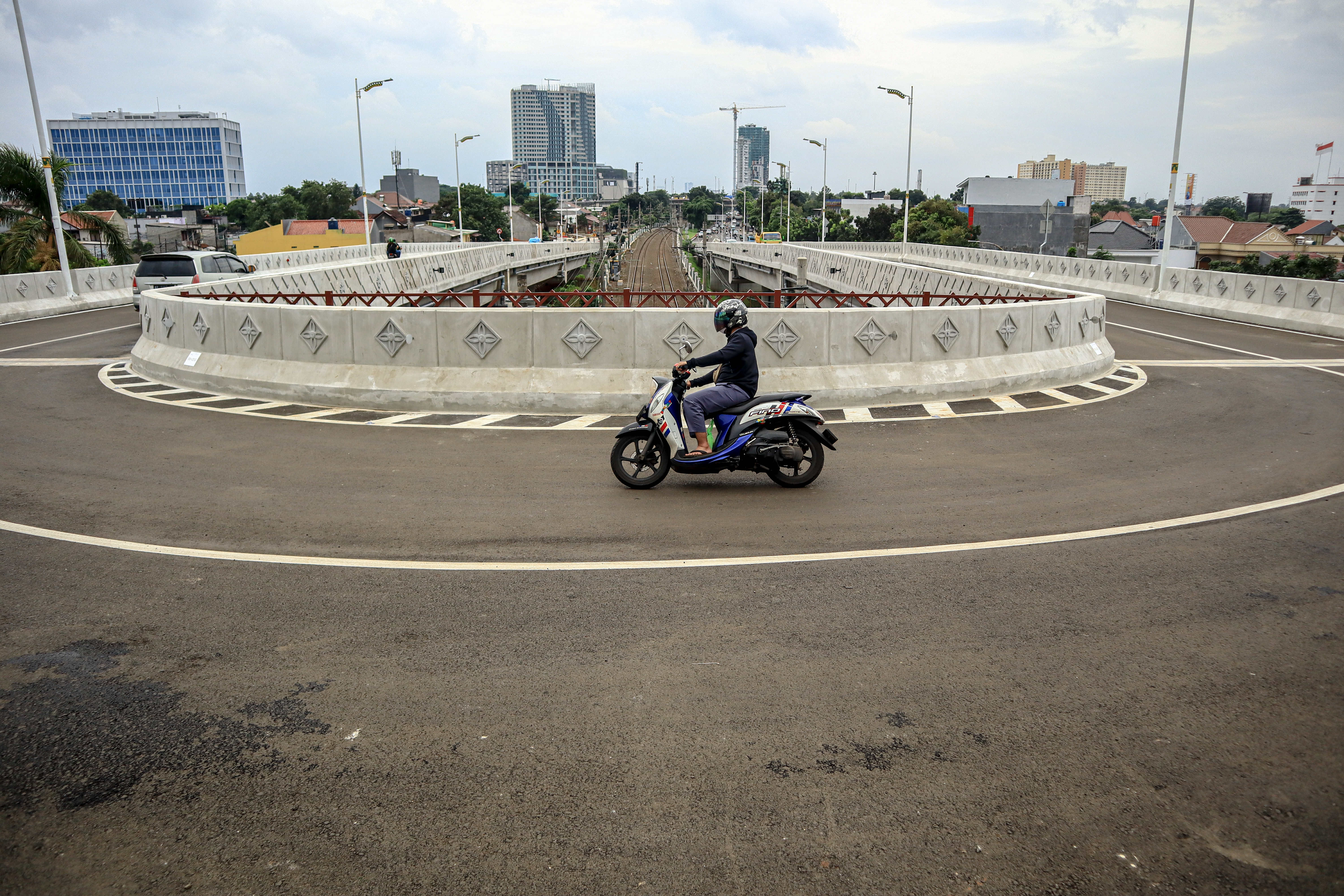 Uji Coba Flayover Lenteng Agung - Tanjung Barat