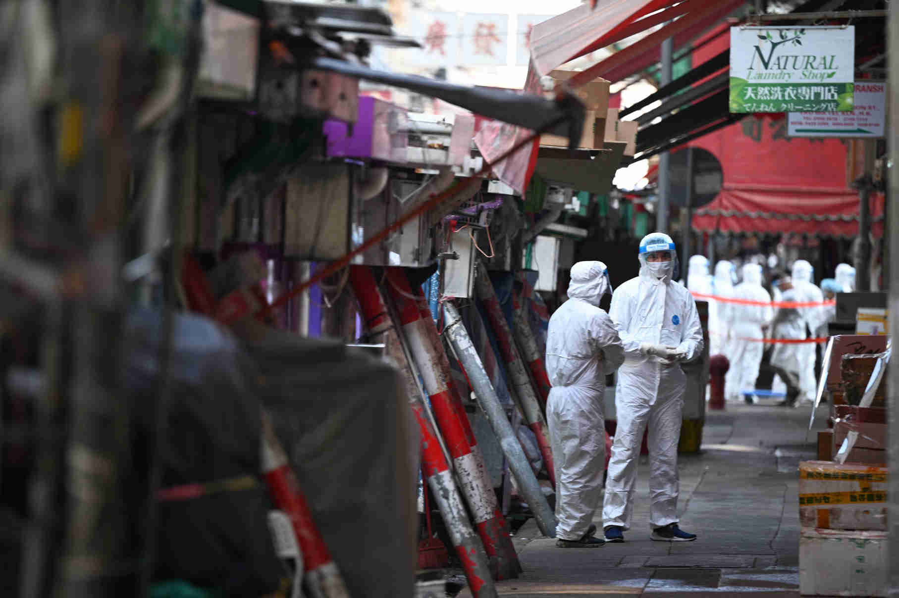 Cegah Penularan Covid-19, Hong Kong Lockdown Distrik Yordania