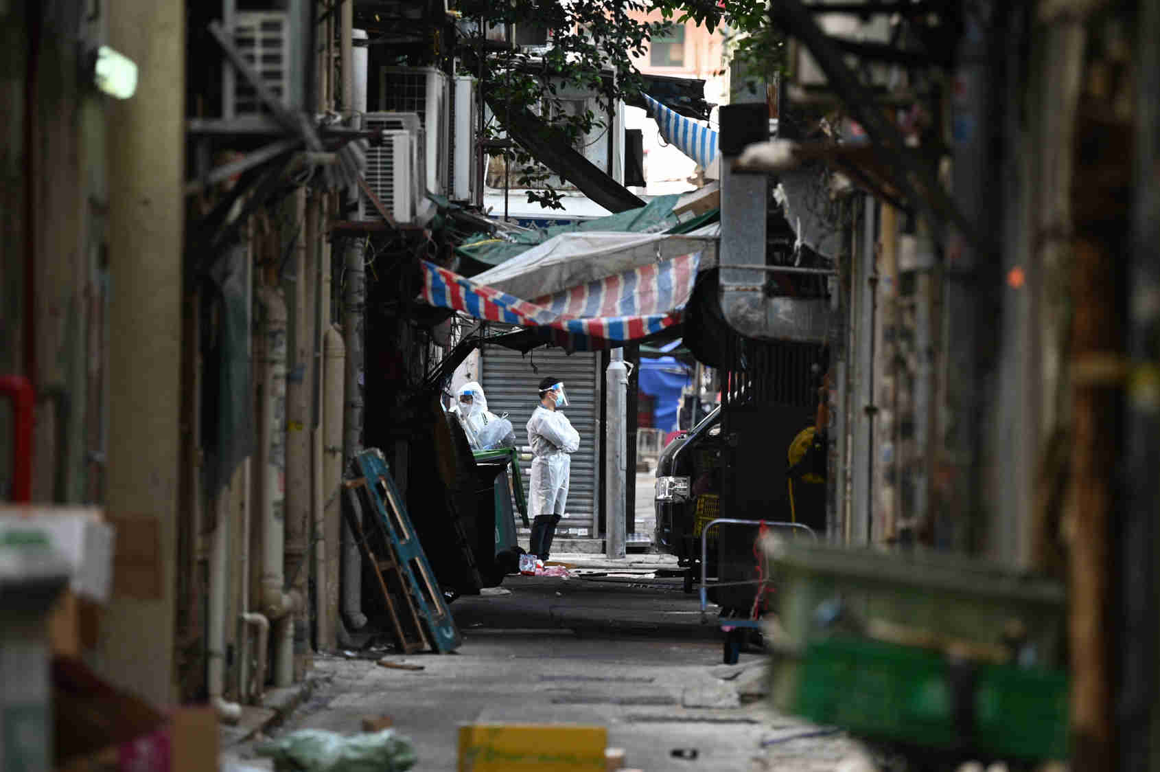 Cegah Penularan Covid-19, Hong Kong Lockdown Distrik Yordania